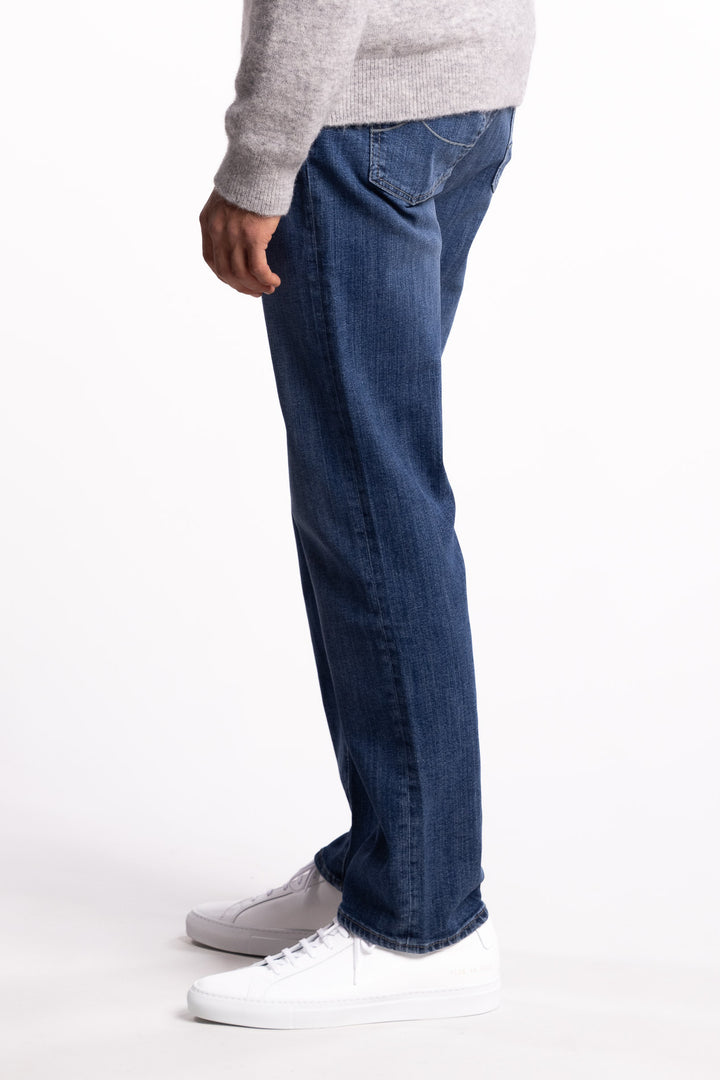 Edo Regular-Straight Jeans Medium Blue