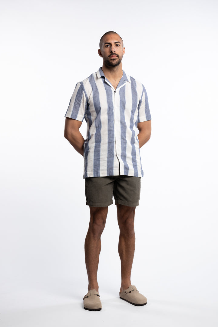 Corduroy Shorts Lt Army