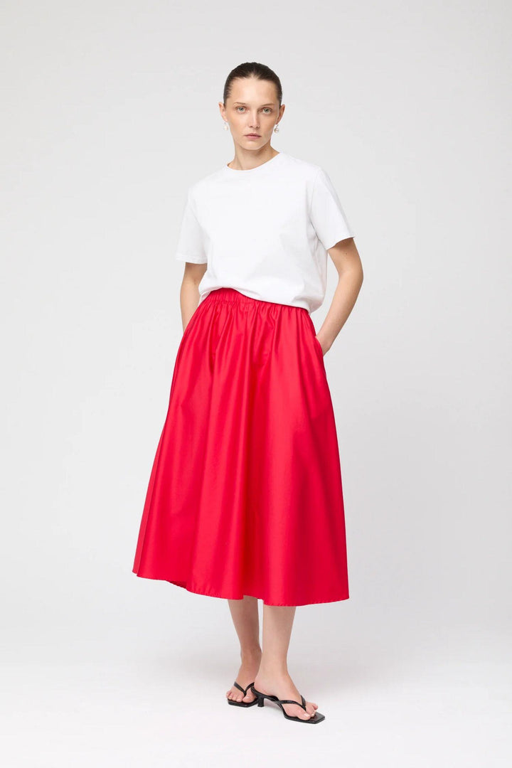 Isabella Skirt- Vivid Red