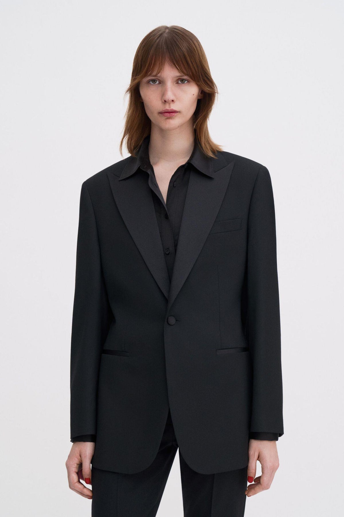 Hourglass Blazer Black