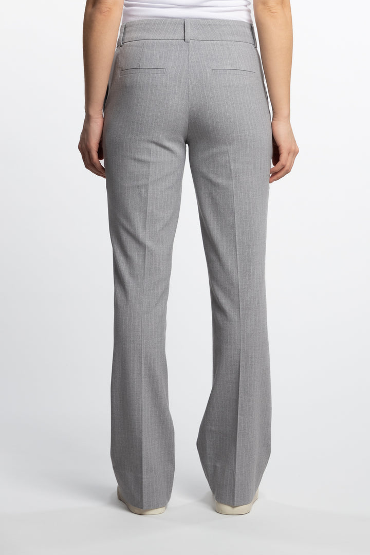 ClaraFV- Light Grey Pinstripe