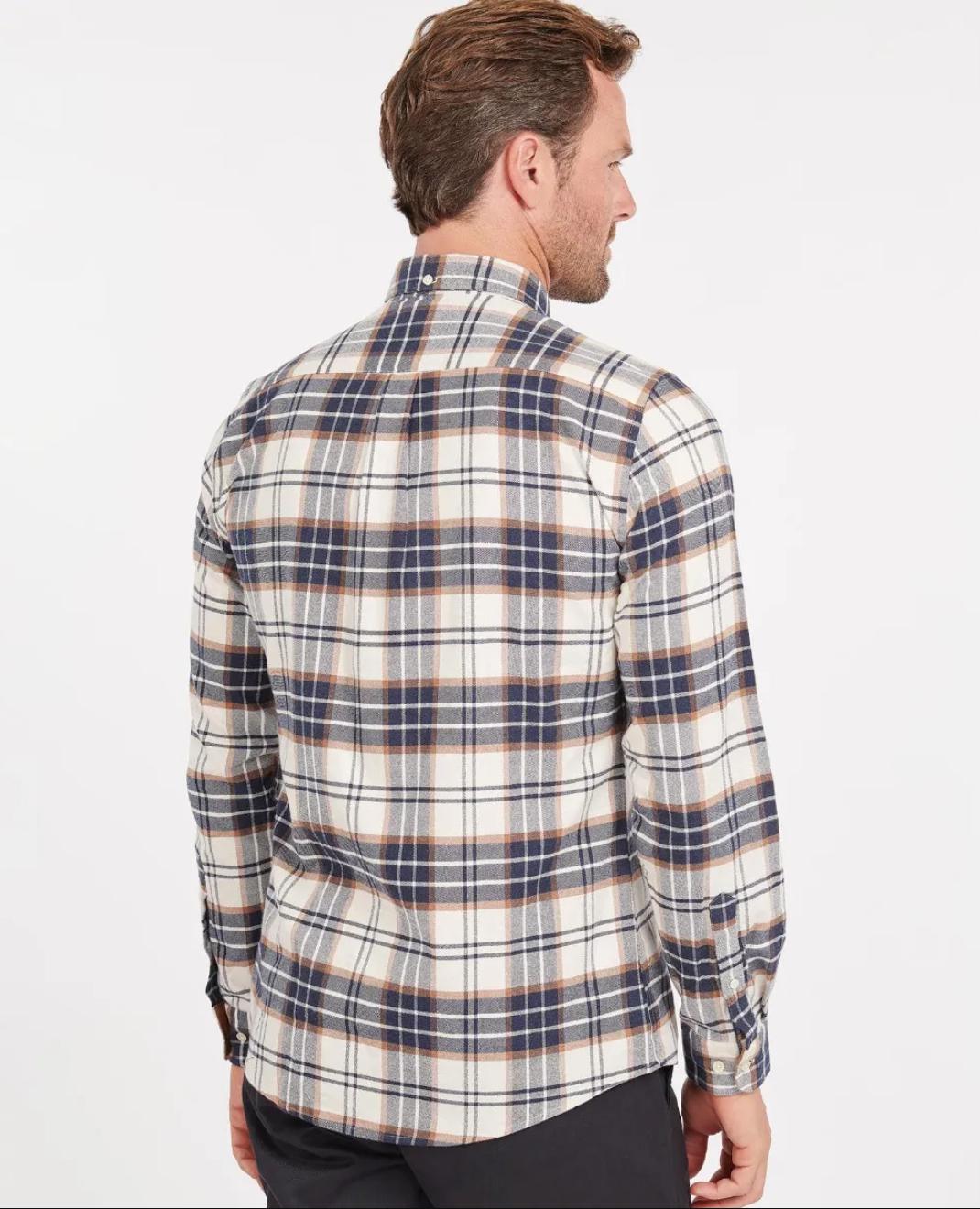 Portdown Tailored Shirt Ecru-Skjorter-Bogartstore