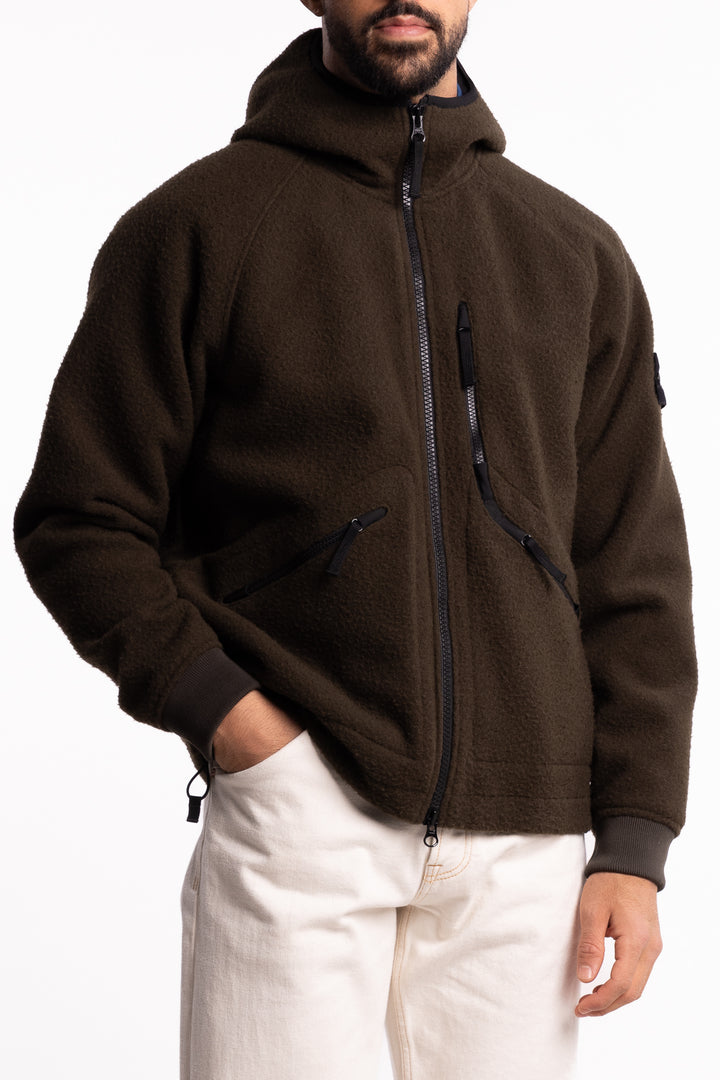 4100060 Panno Ratinato Green