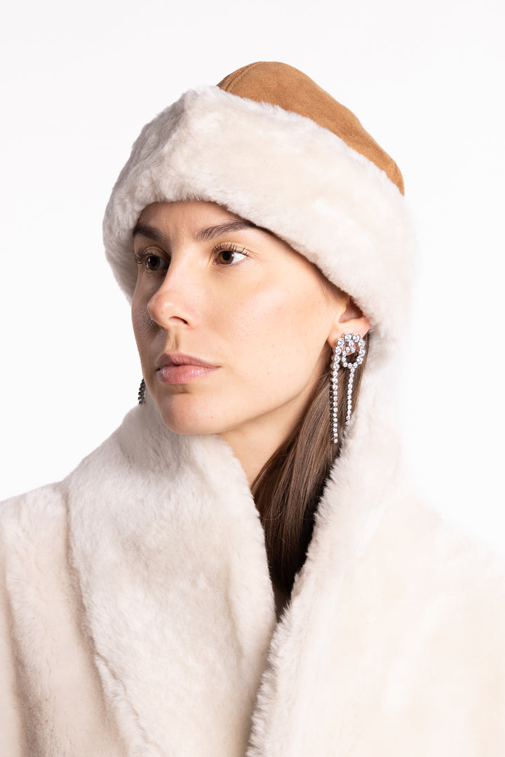 Azta Beanie - Camel Suede