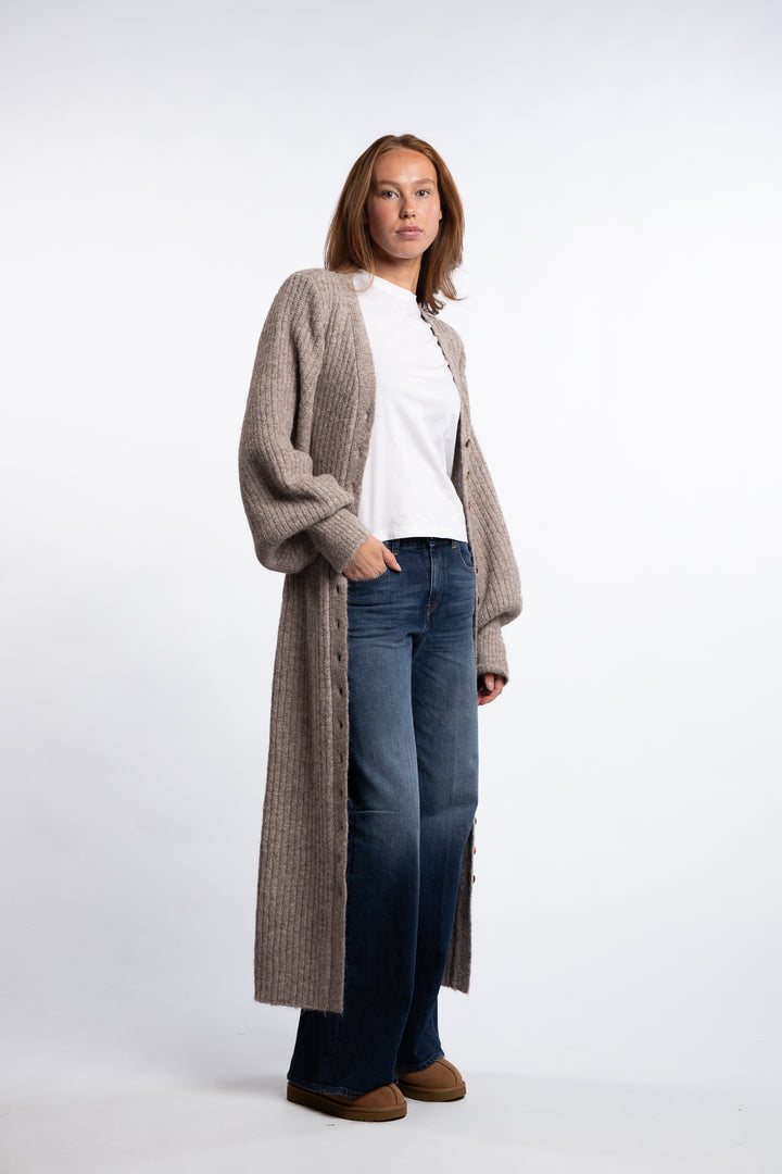 Montana Dress- Beige Melange