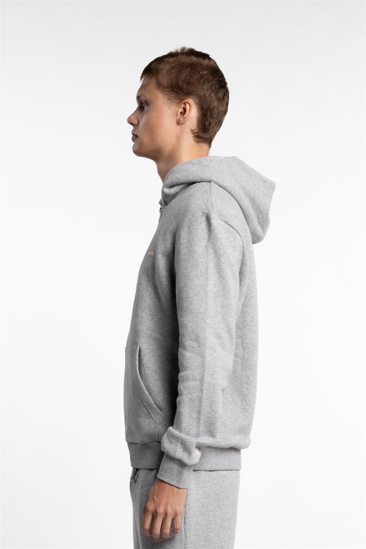 M Regular Zip Hoodie Grey