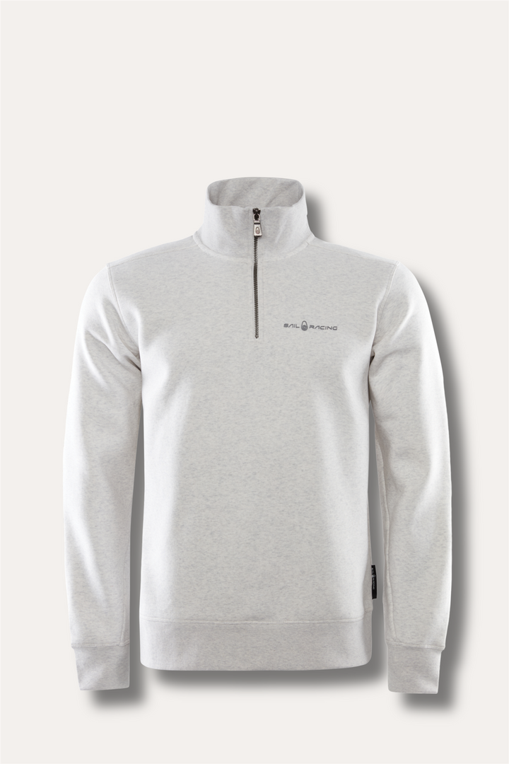 Bowman Logo T-Neck Light Grey Melange