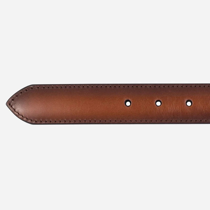 Calf Leather Belt Brown Cognac