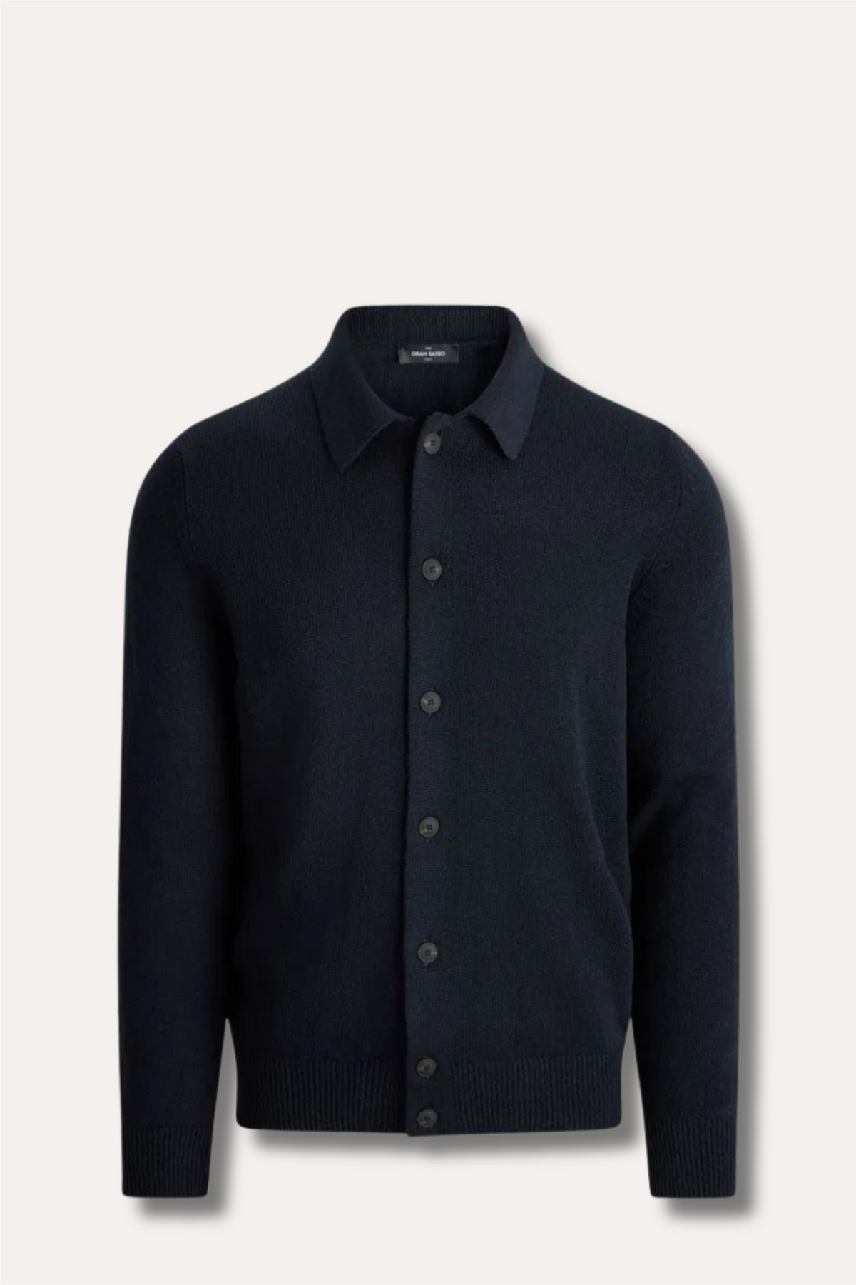 Cashmere/Cotton Cardigan Navy