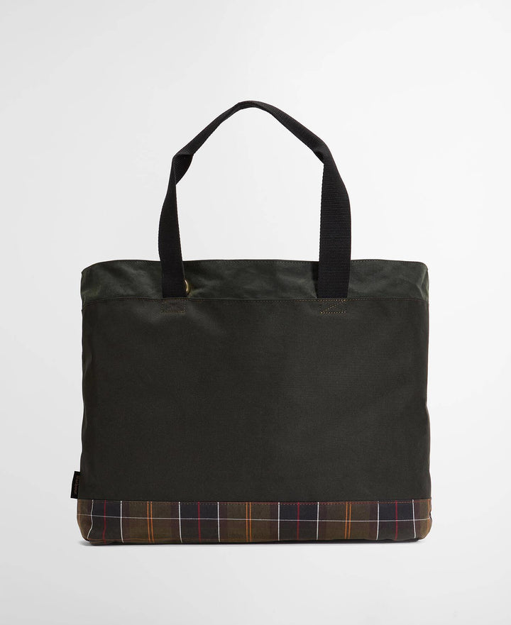 Field Wax Tote Bag Sage