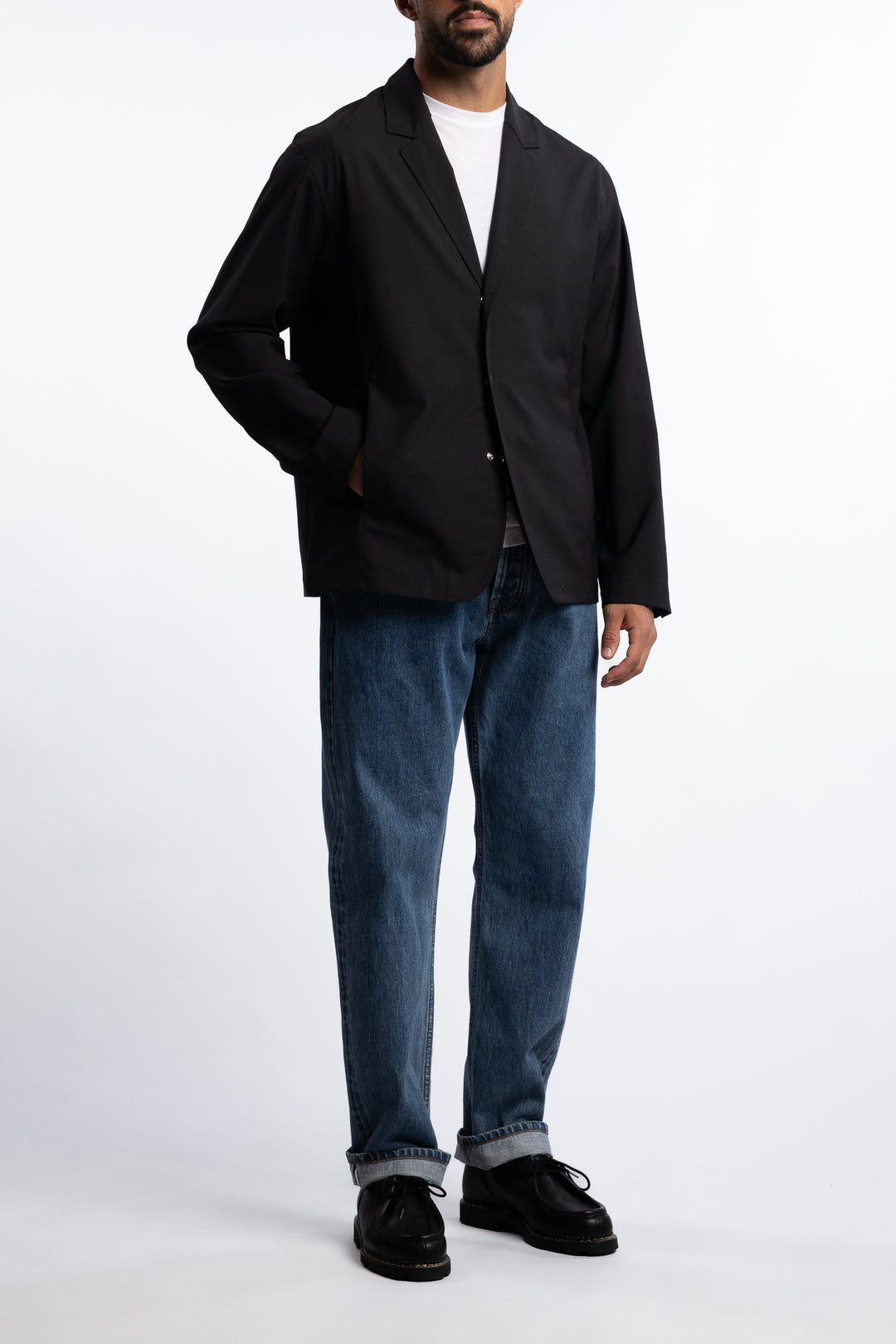 Laminar Woven Jacket Black
