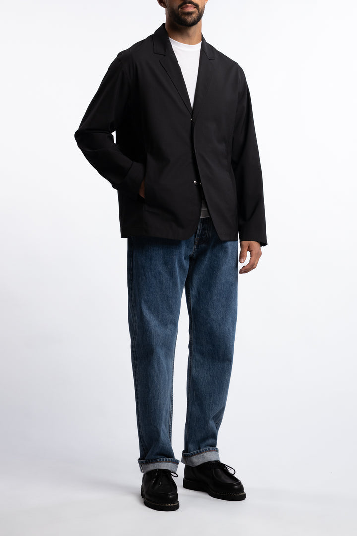 Laminar Woven Jacket Black