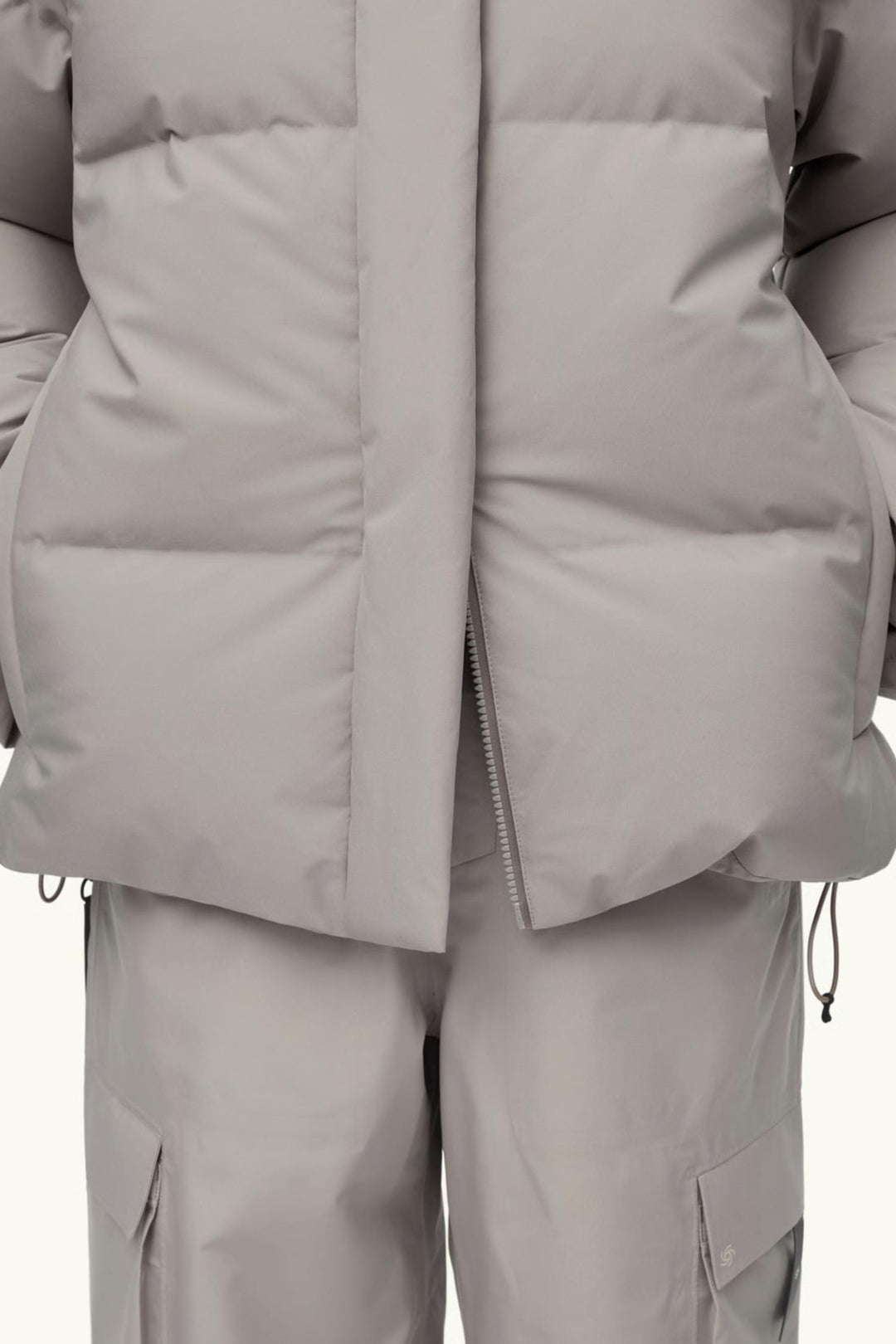 Selje down jacket- Low tide