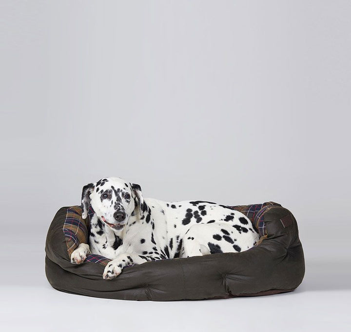 Wax Cotton Dog Bed 35