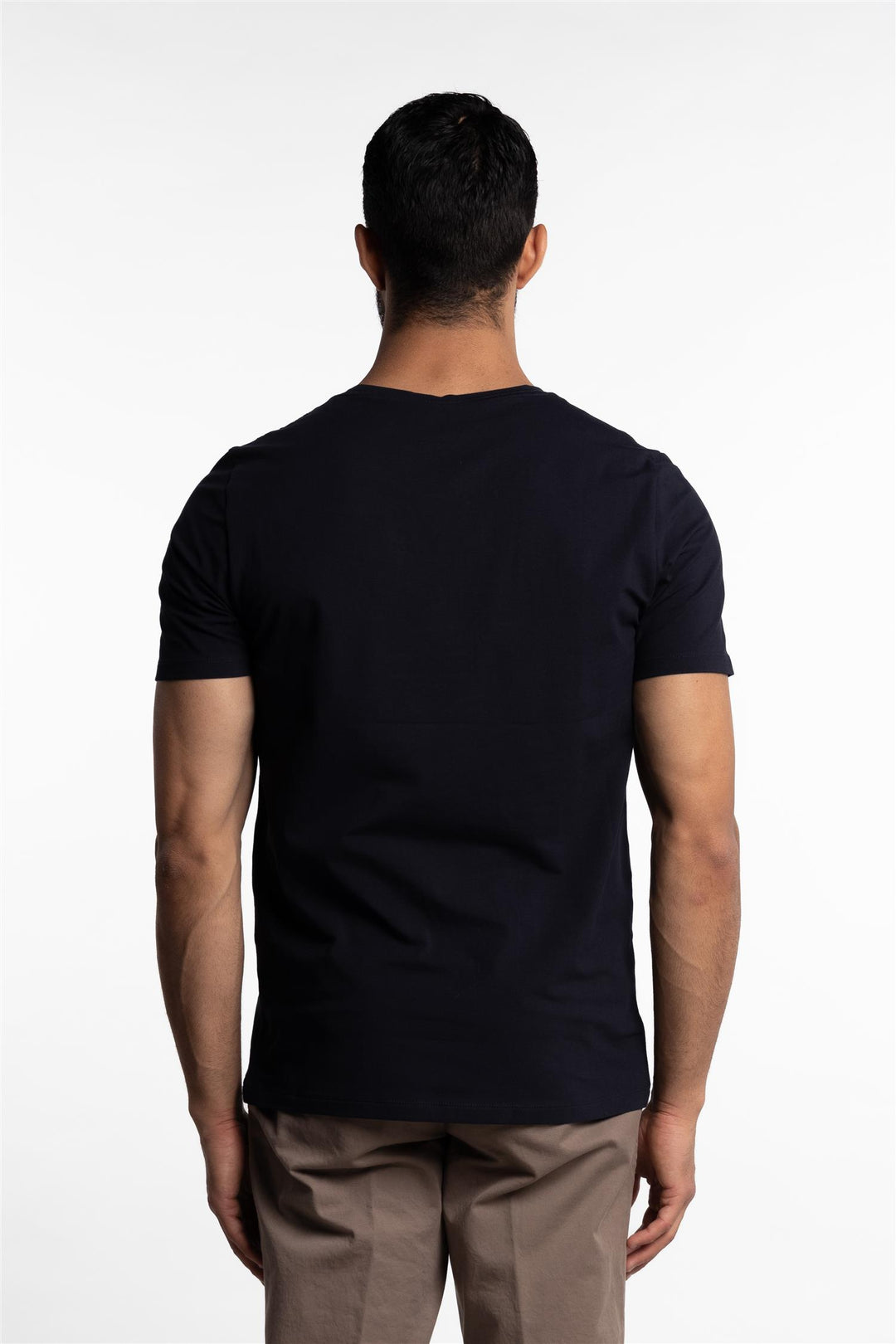 Kyran Cotton Stretch Slim Fit T-Shirt Blue