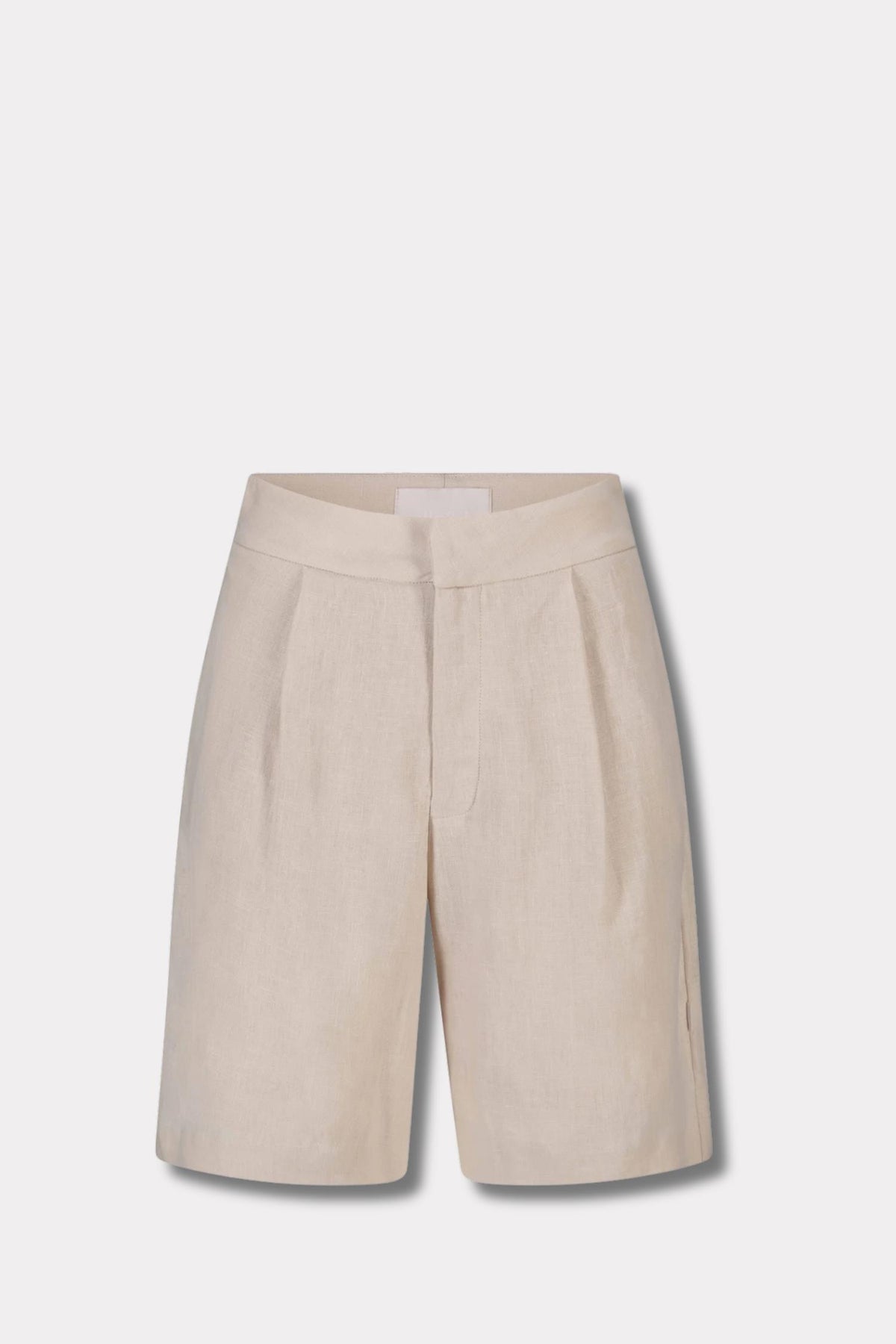 Fie Linen Shorts- Beige