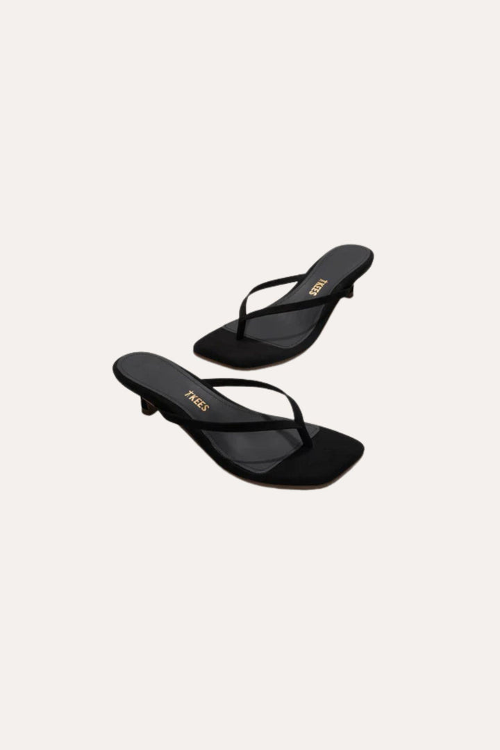 Square Toe Julia Sable Suede