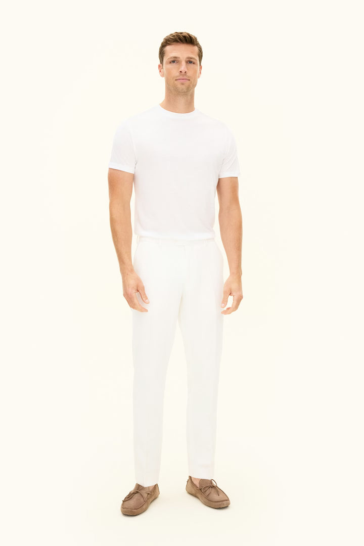Kim Tencel/Cotton Regular Fit T-shirt White