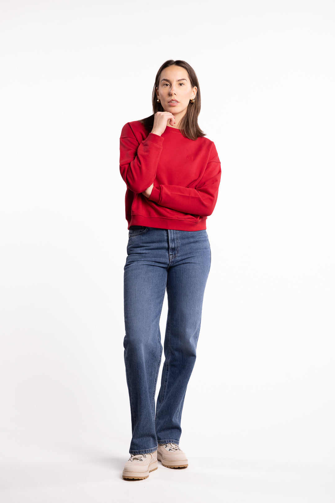 Mara Sweatshirt - Red