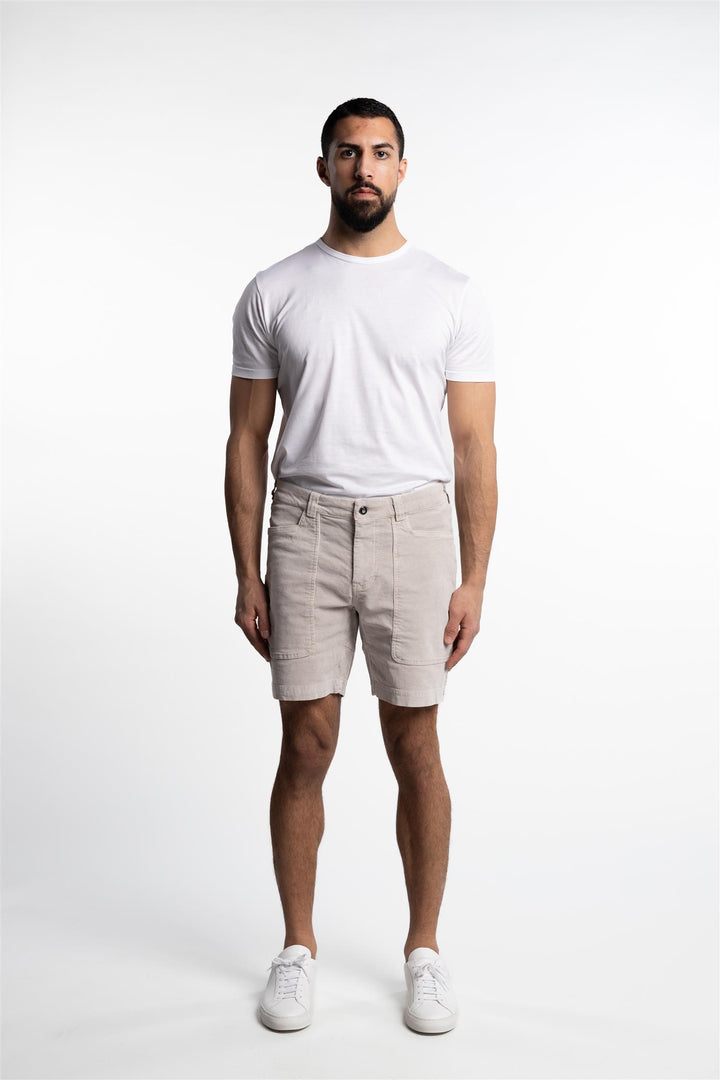 Grinder Corduroy Shorts Sand