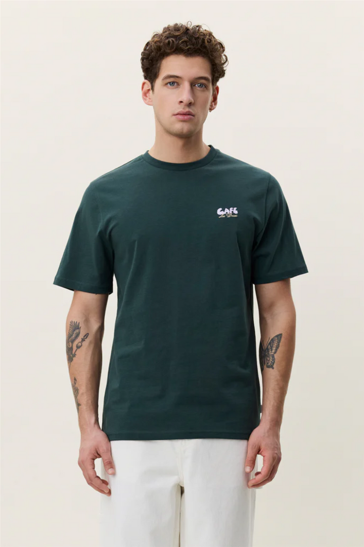 Café T-Shirt Pine Green