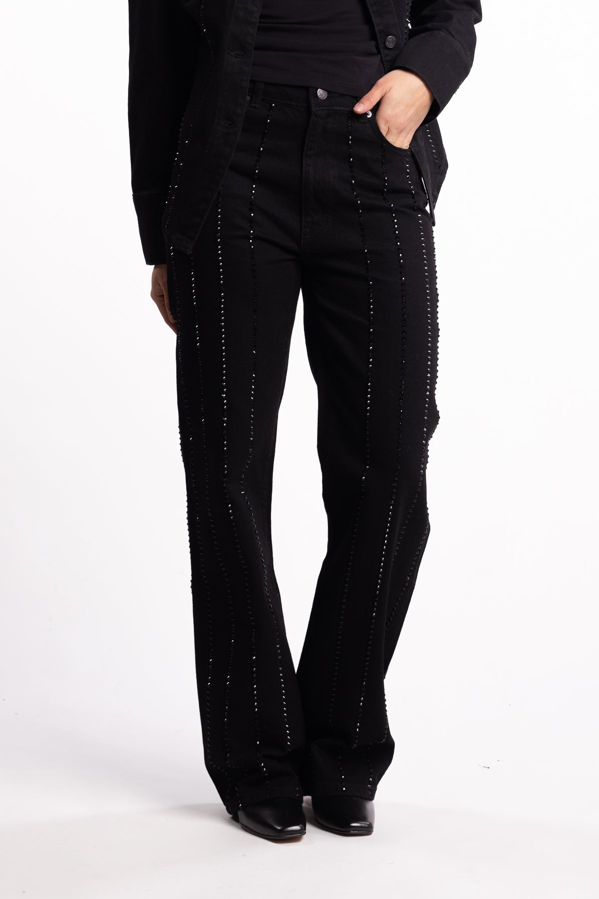 Luca Embellished - Black
