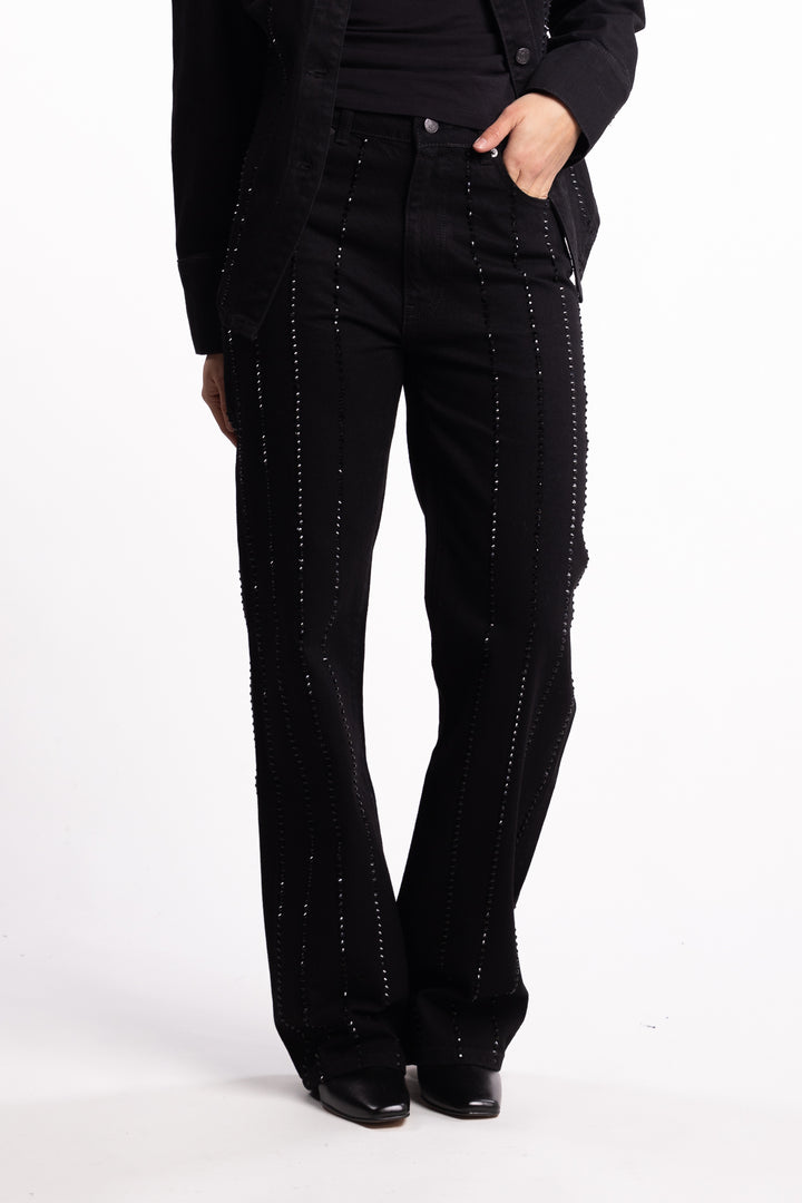 Luca Embellished - Black
