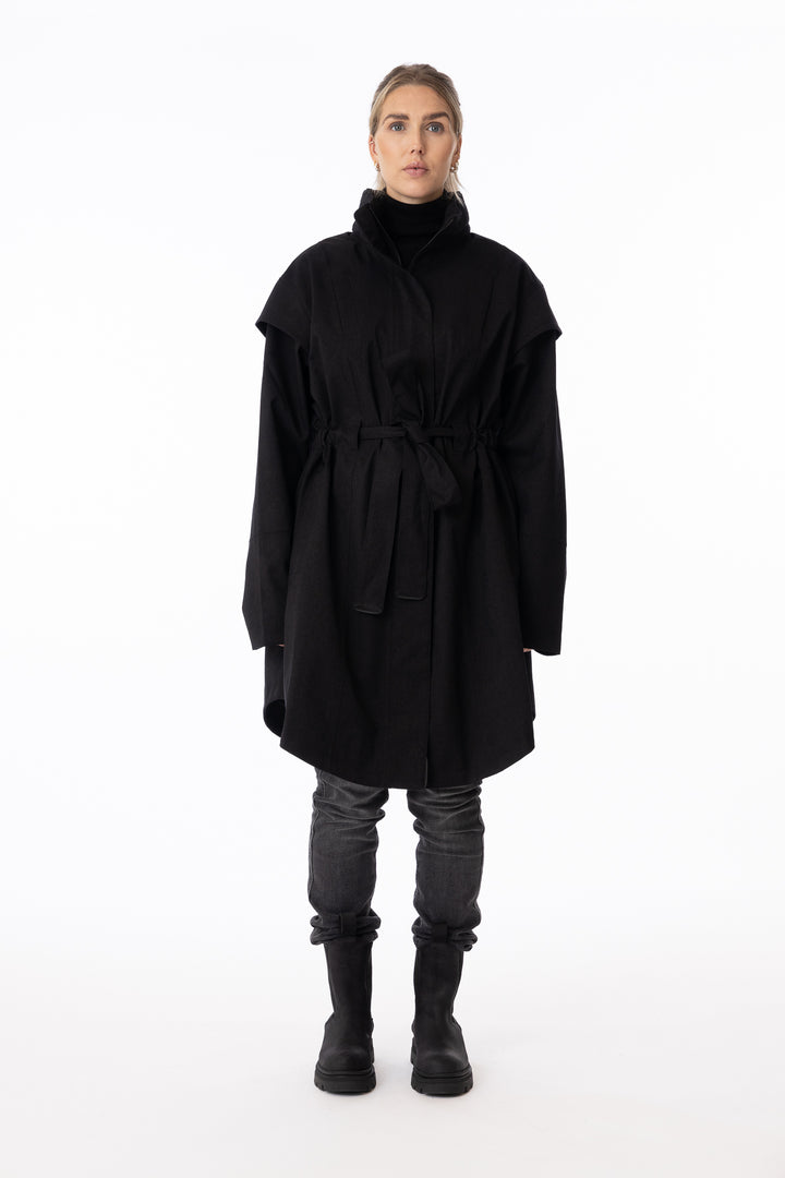 Monsun Coat- New Black