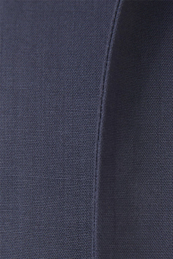 Sky Fall Coat Savile Navy Wool