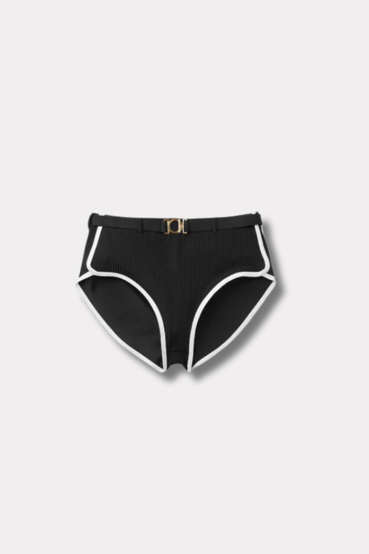Ribbed Sport Botttom - Black