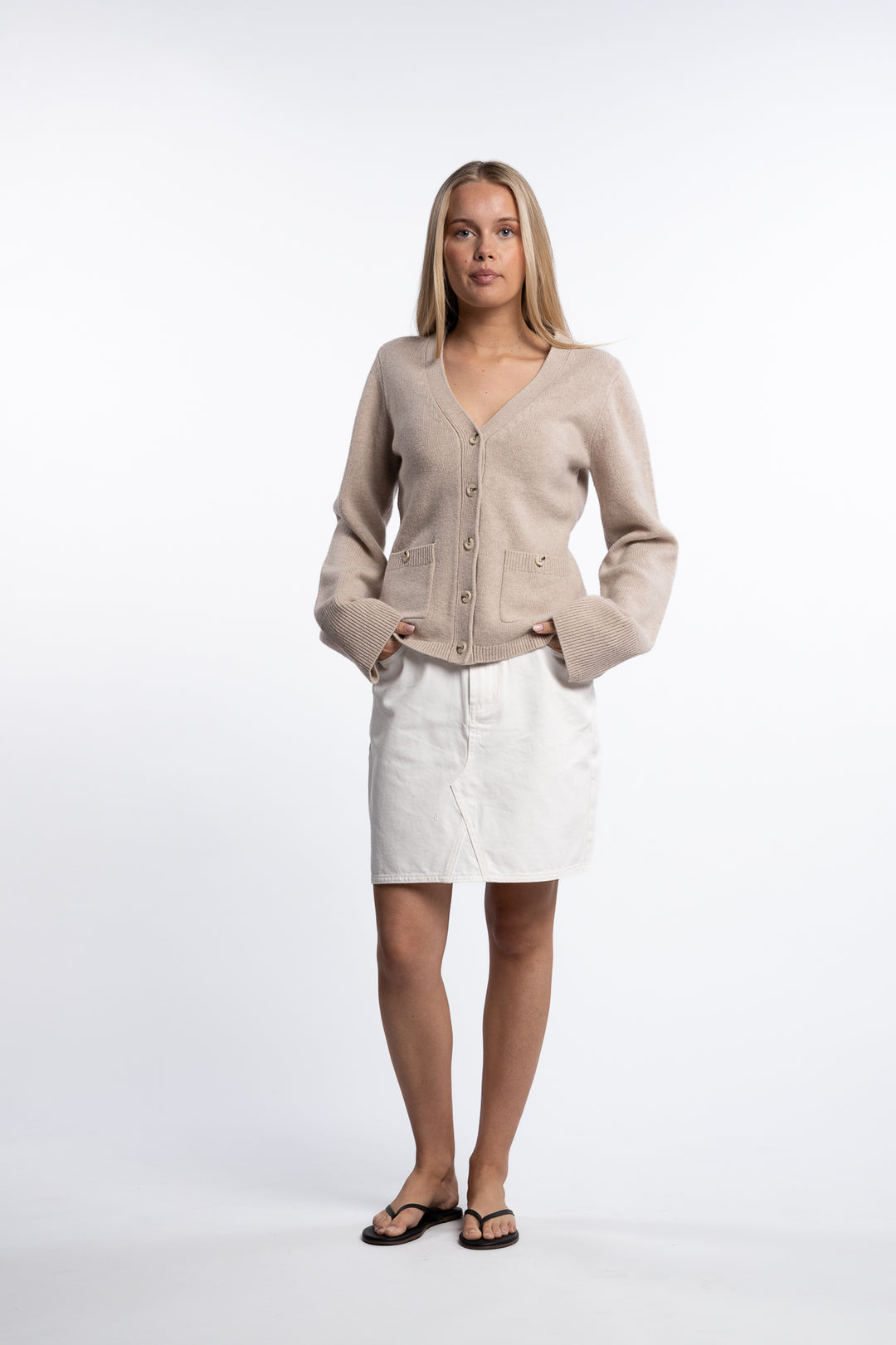Adele Cardigan- Barley