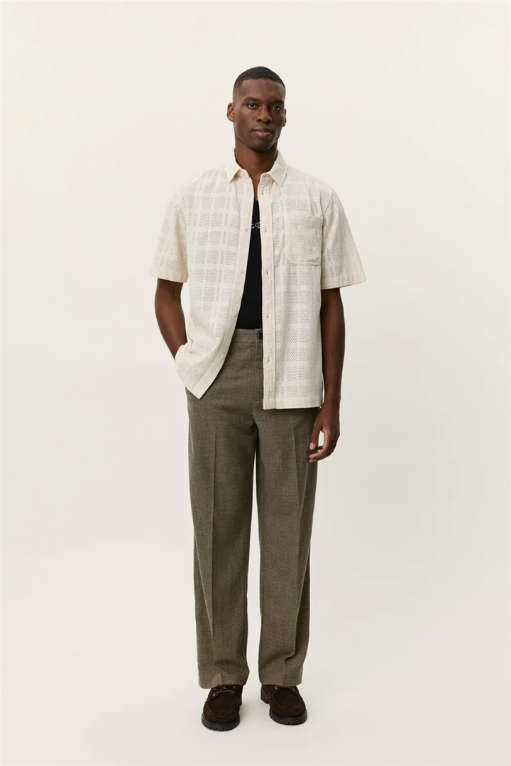 Charlie SS Shirt Ivory