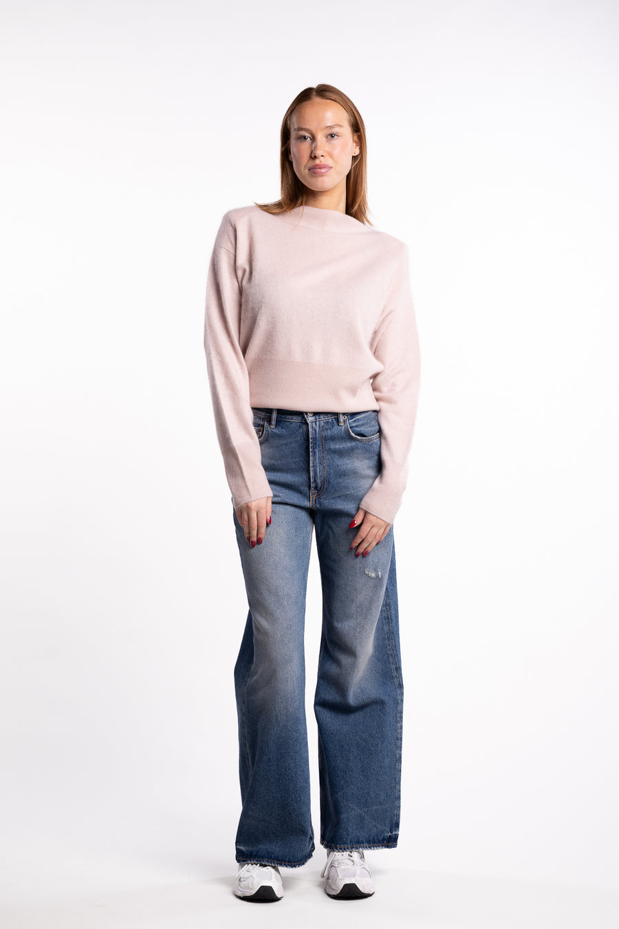 Sky knit- Soft pink