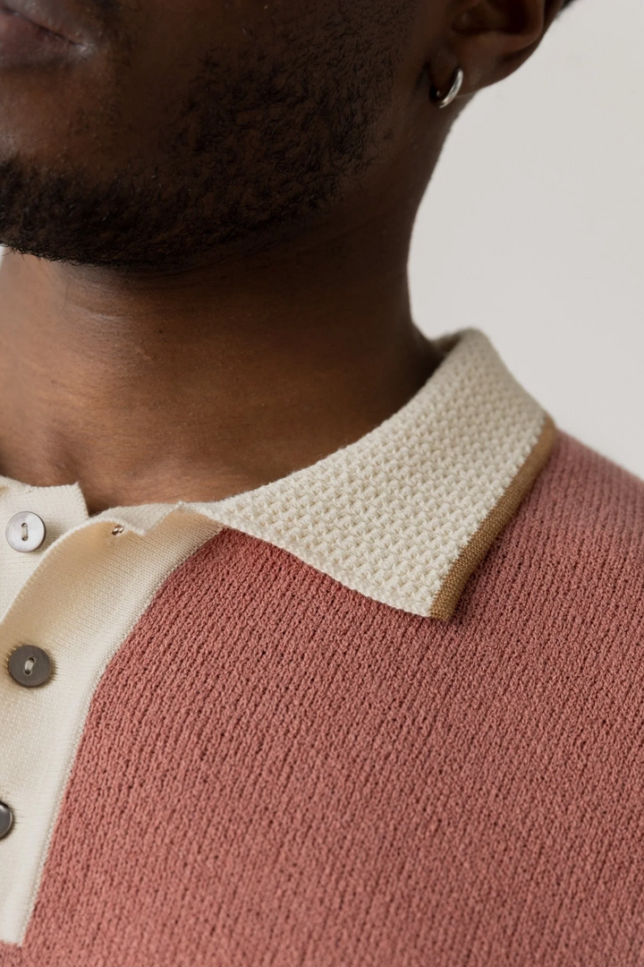 Francesco Polo SS Knit Rosedawn