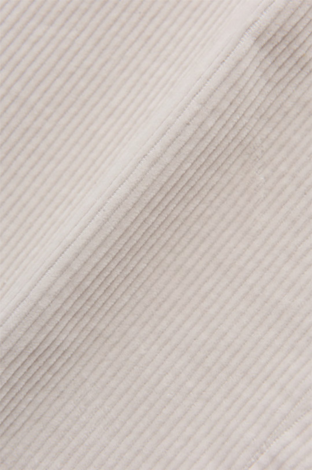 Denz Corduroy Trousers Cream White