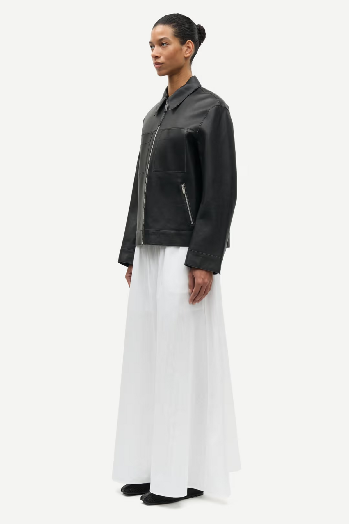 Satina maxi skirt 15904