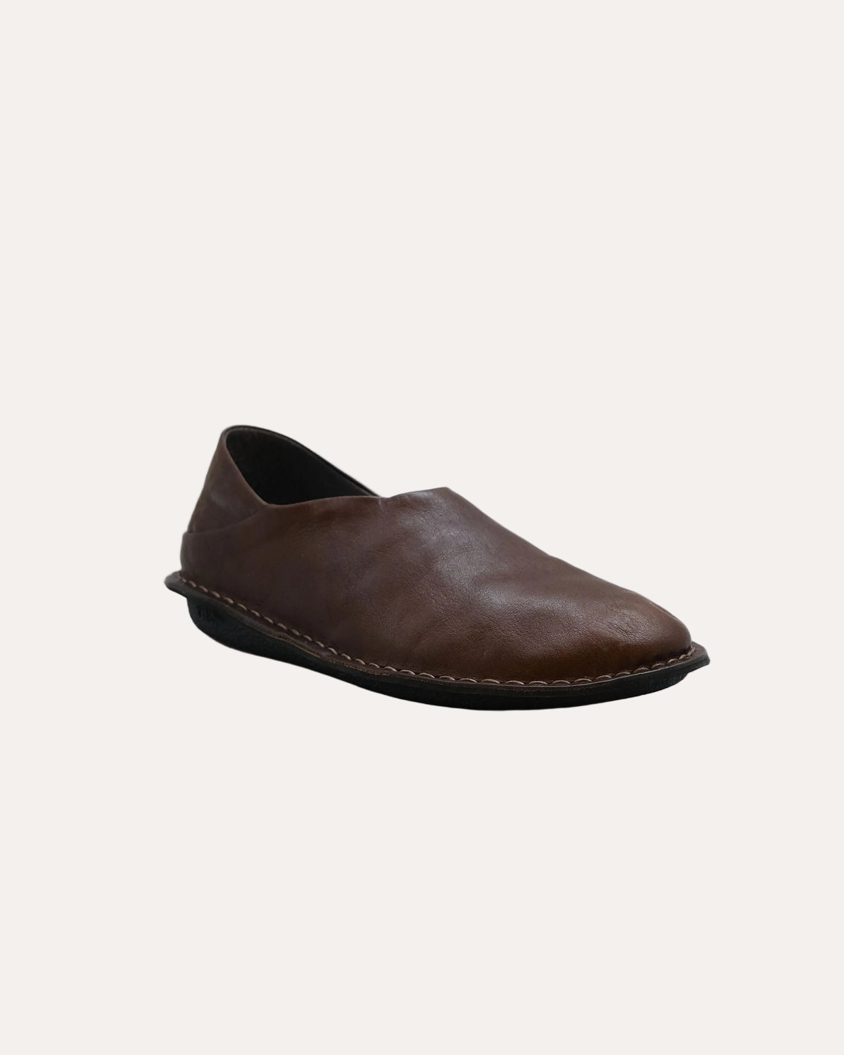 Zuma Leather Cocoa Brown - side view