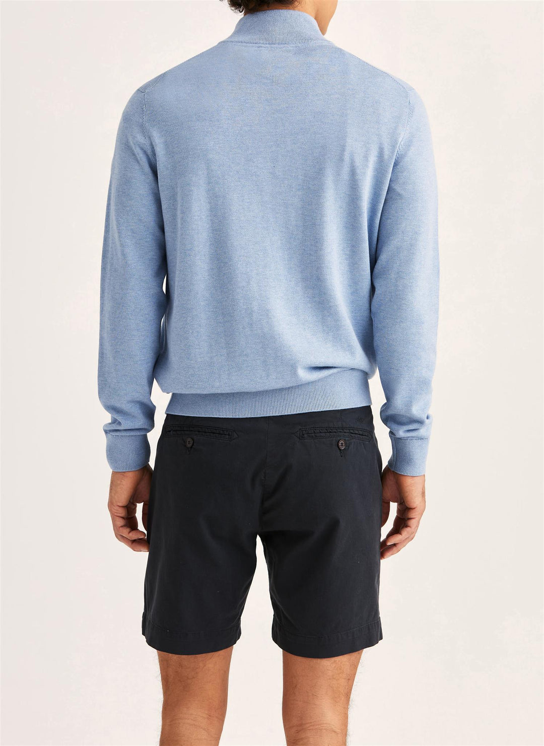 Riley Half Zip Blue