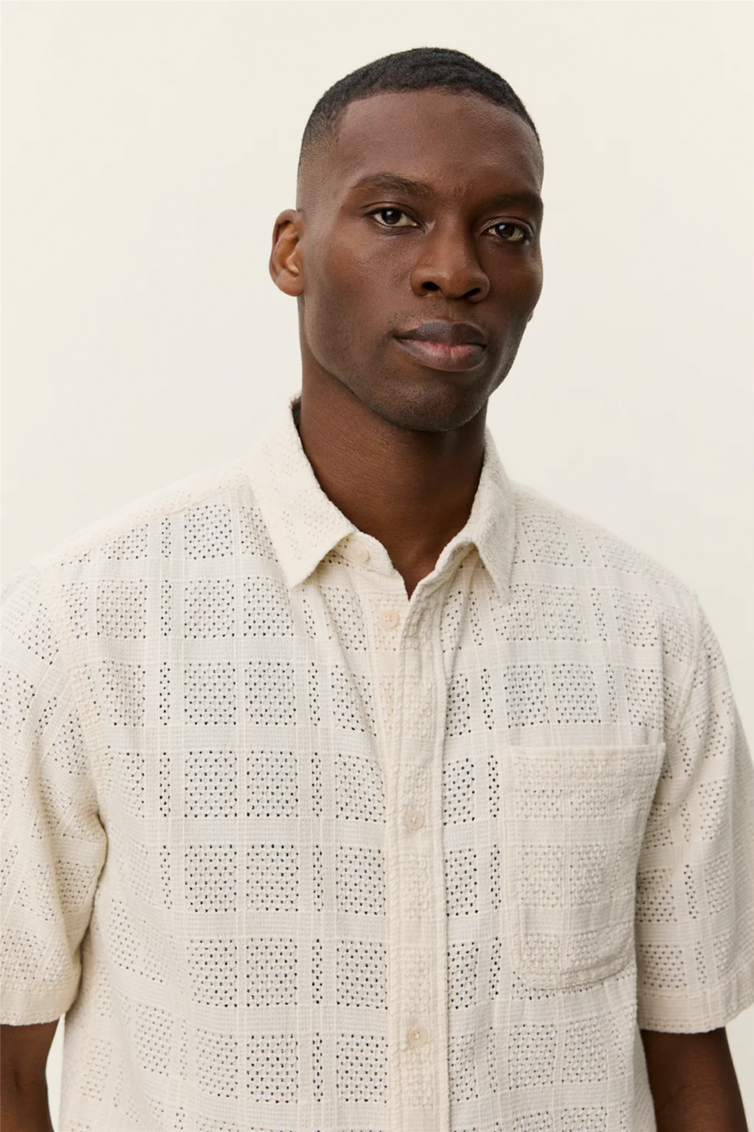 Charlie SS Shirt Ivory