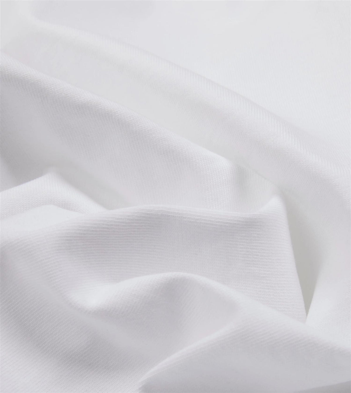 Cotton Crew Neck Hiking T-Shirt White