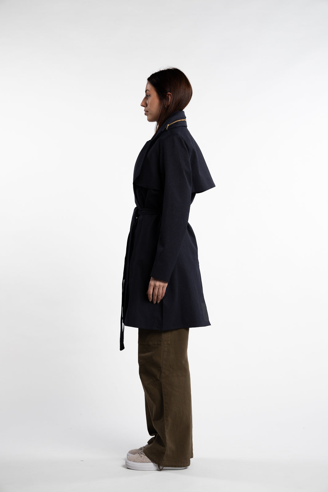 Yr Coat- Dark Navy