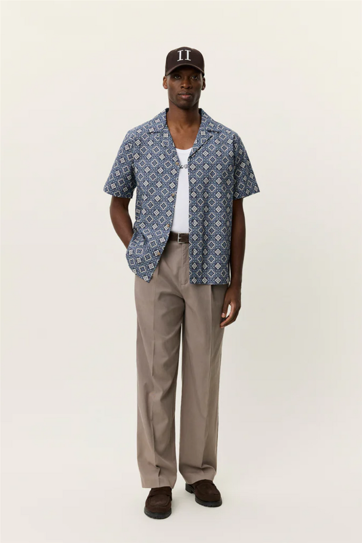 Lukas Arabesque AOP Shirt Blue Fog