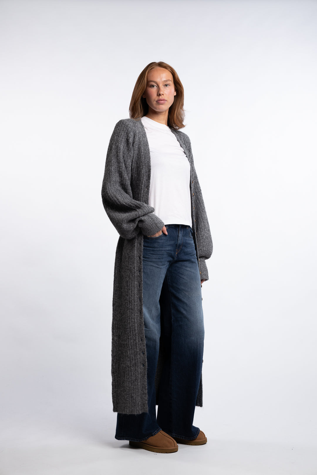 Montana Dress- Grey Melange