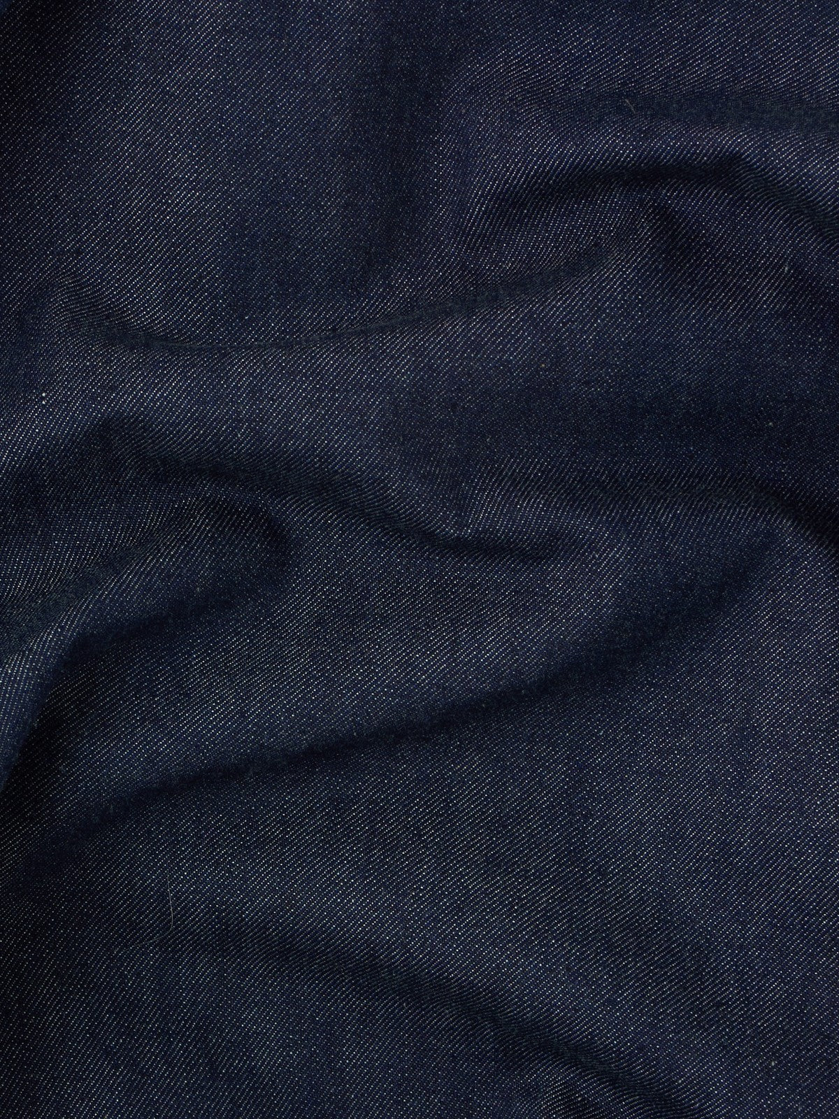4100006 Indigo Denim Rinsed Biker Jacket - modell bakfra