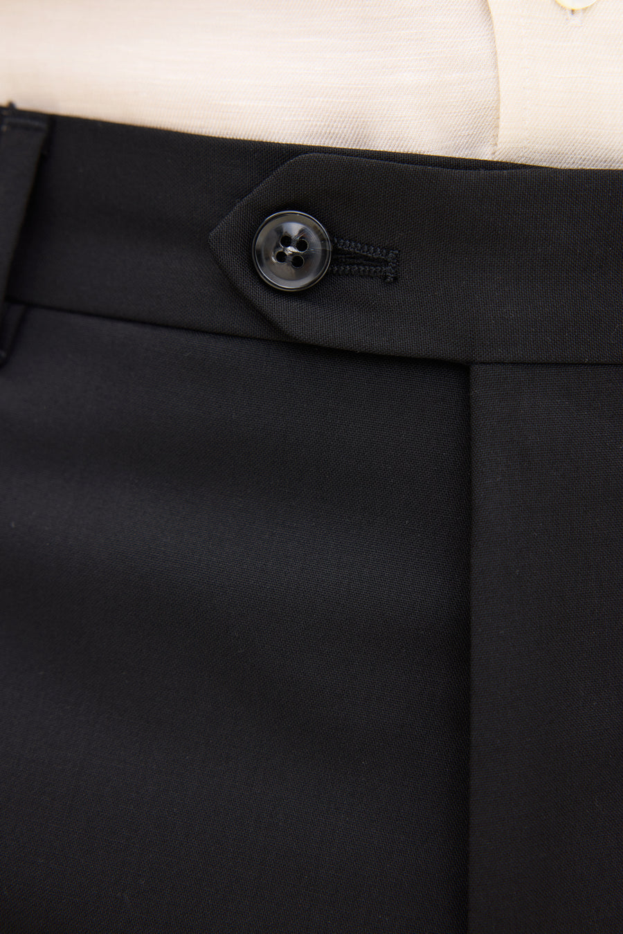 Dandy Regular Fit Wool Trousers Black