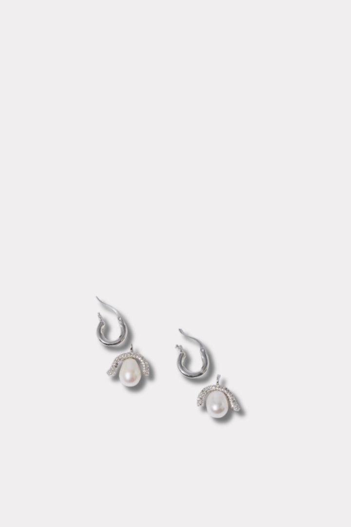 Baby Paris Earrings- Silver