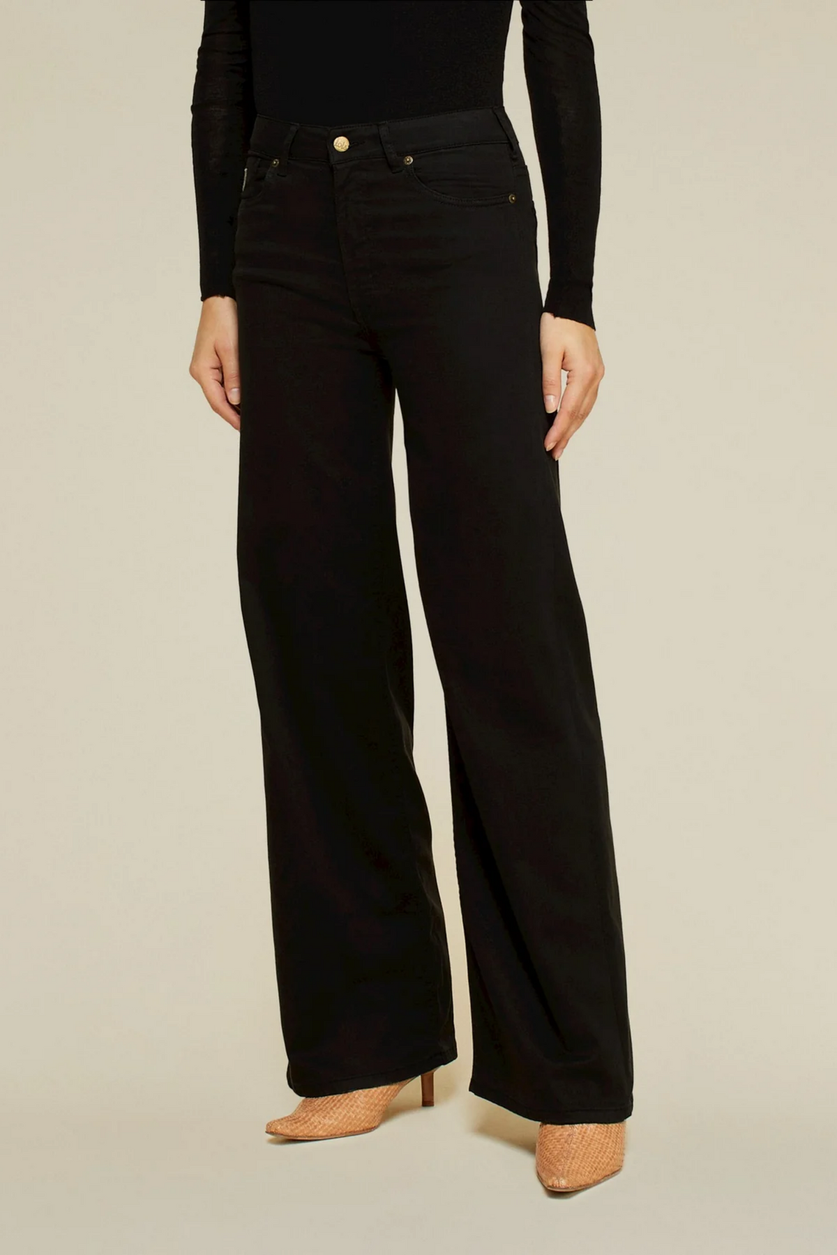Palazzo Lea Soft Colour- Black