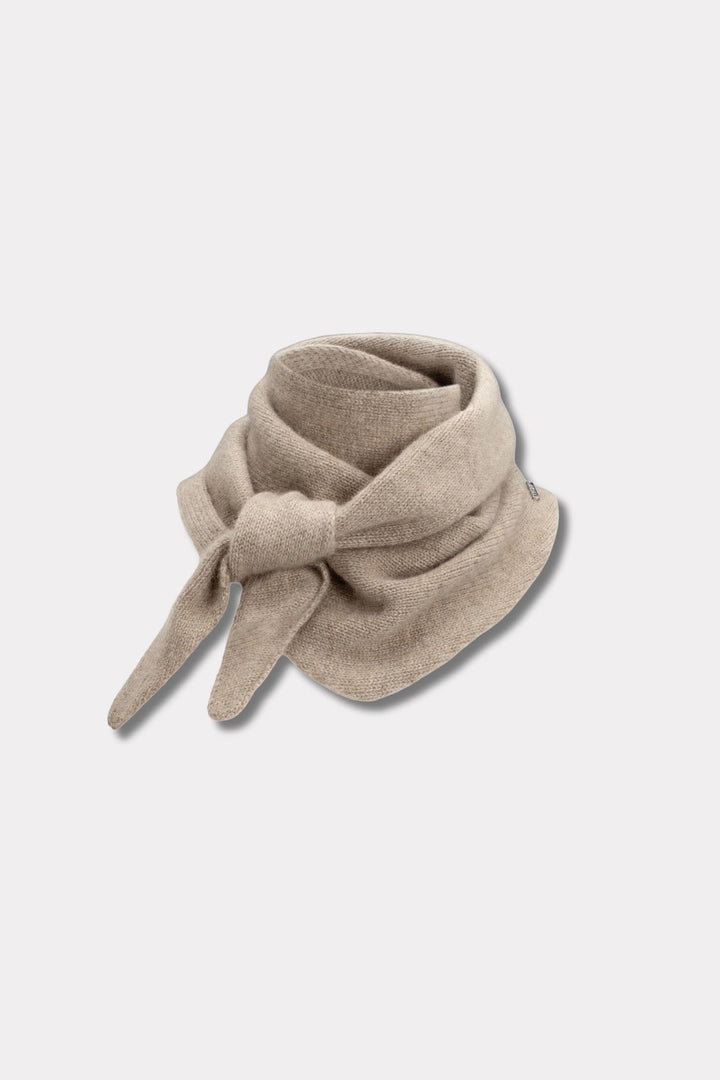 Juliet Cashmere Scarf - Dark Beige