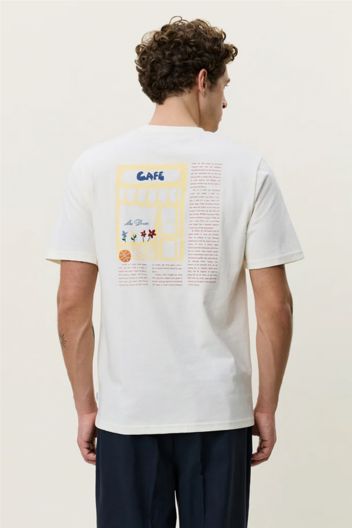 Café T-Shirt Light Ivory