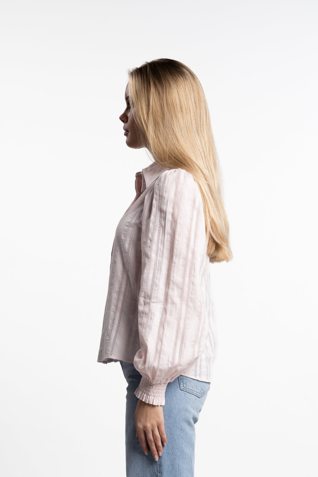 Serafina Blouse- Light Pink